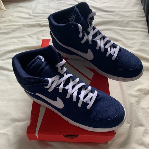 Nike Dunk High Midnight Navy - Picture 3 of 5